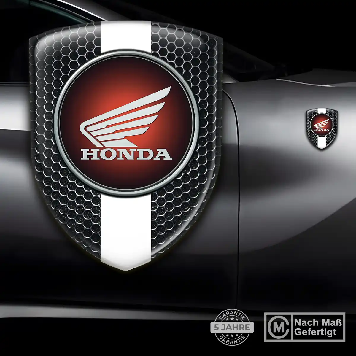 Honda Aufkleber 3D Gel Silikon Auto Tuningfahrzeug
