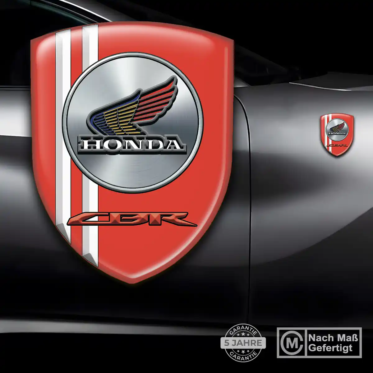 Honda Aufkleber 3D Gel Silikon Erstklassige Qualität