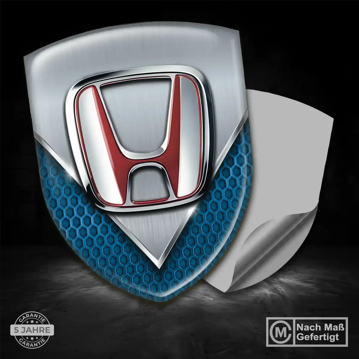 Honda Aufkleber 3D Gel Silikon Exterieurdesign