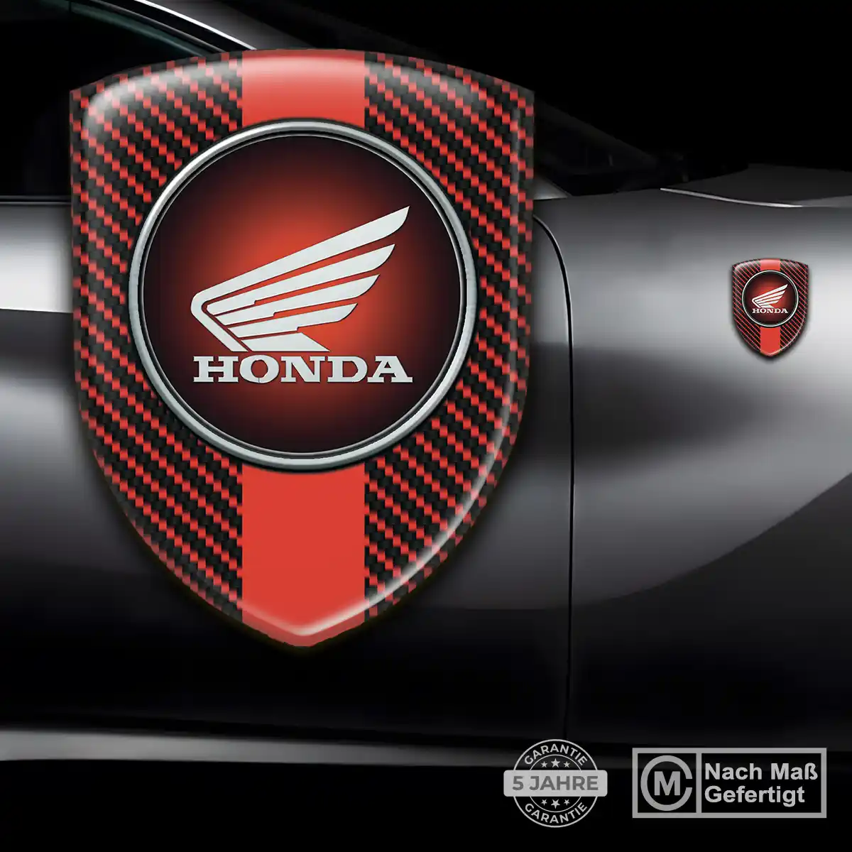 Honda Aufkleber 3D Gel Silikon Luxus-Edition