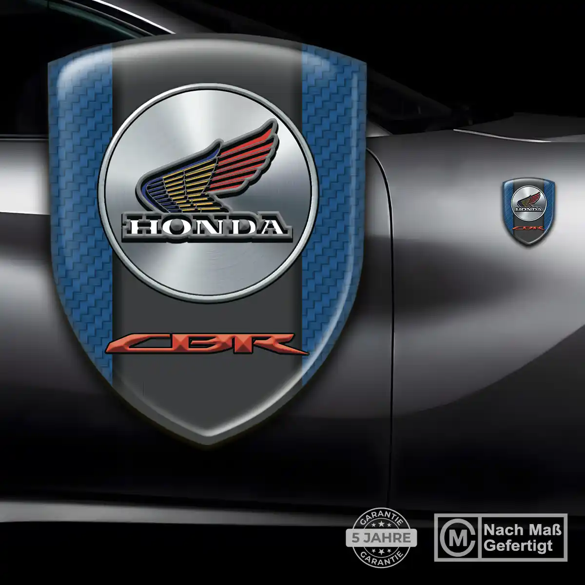 Honda Aufkleber 3D Gel Silikon Markenedition