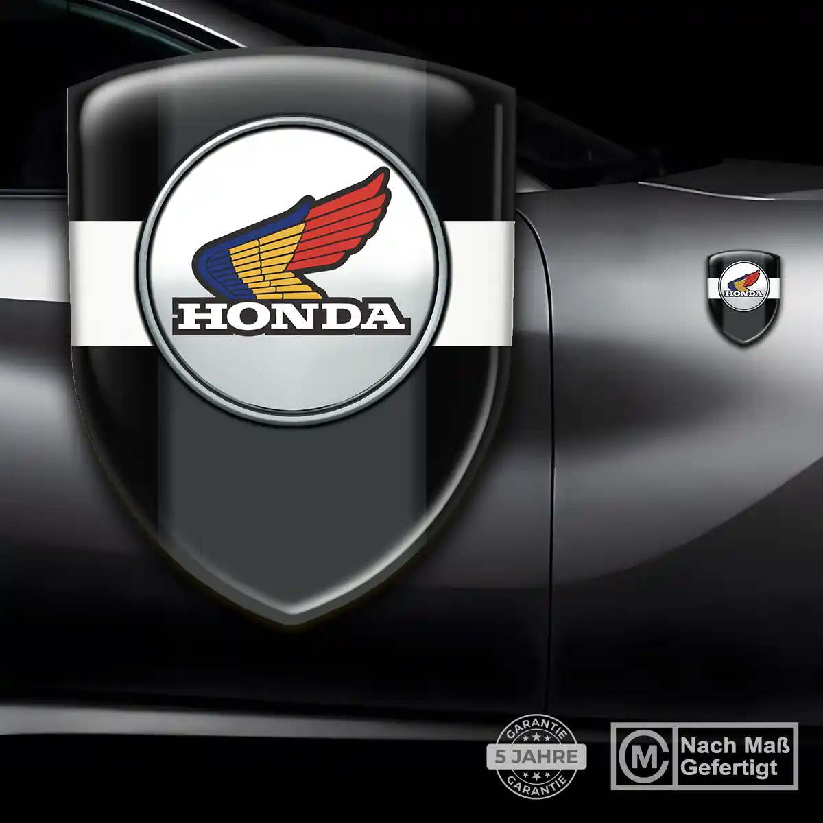 Honda Aufkleber 3D Gel Silikon Premium-Edition