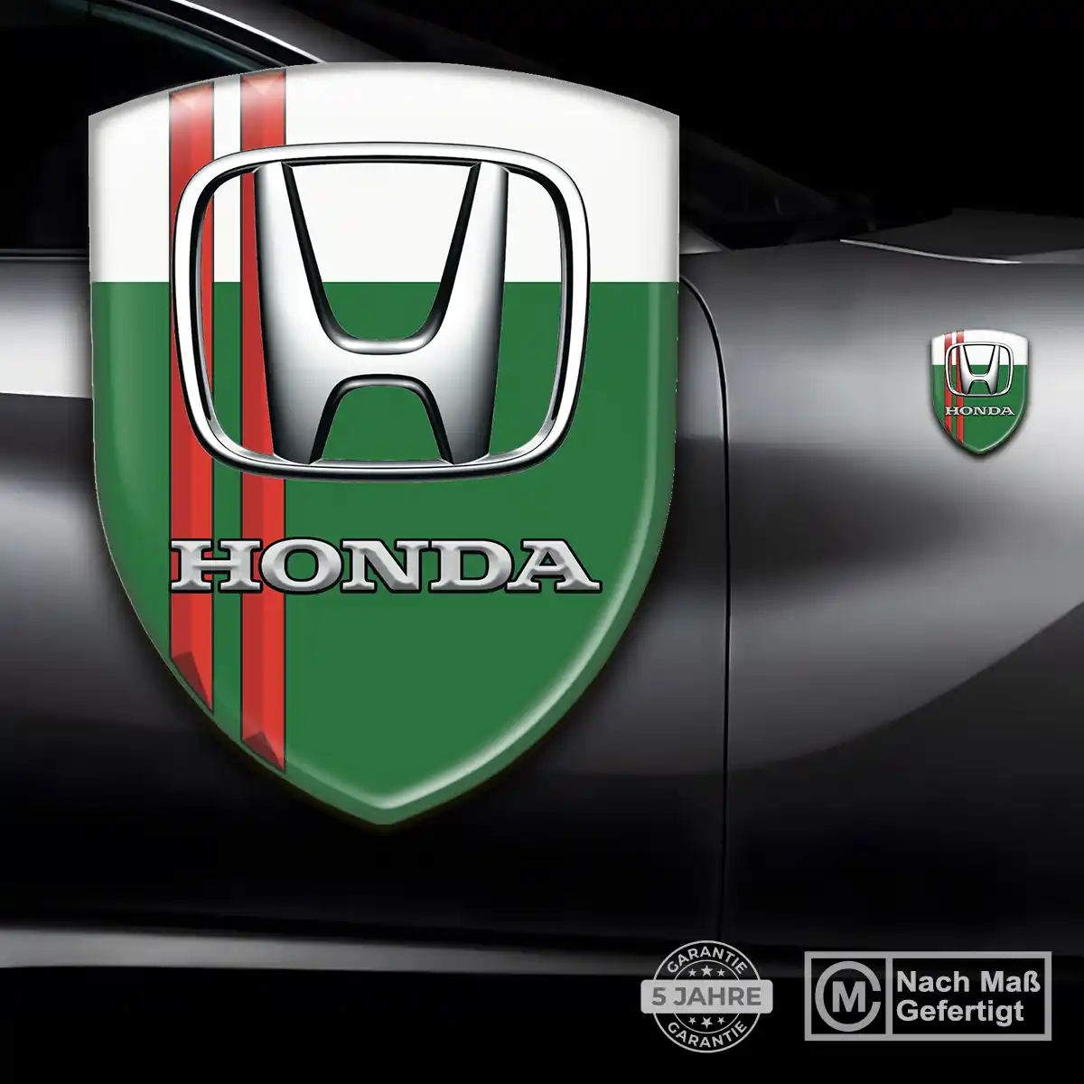 Honda Aufkleber 3D Gel Silikon Premiumqualität