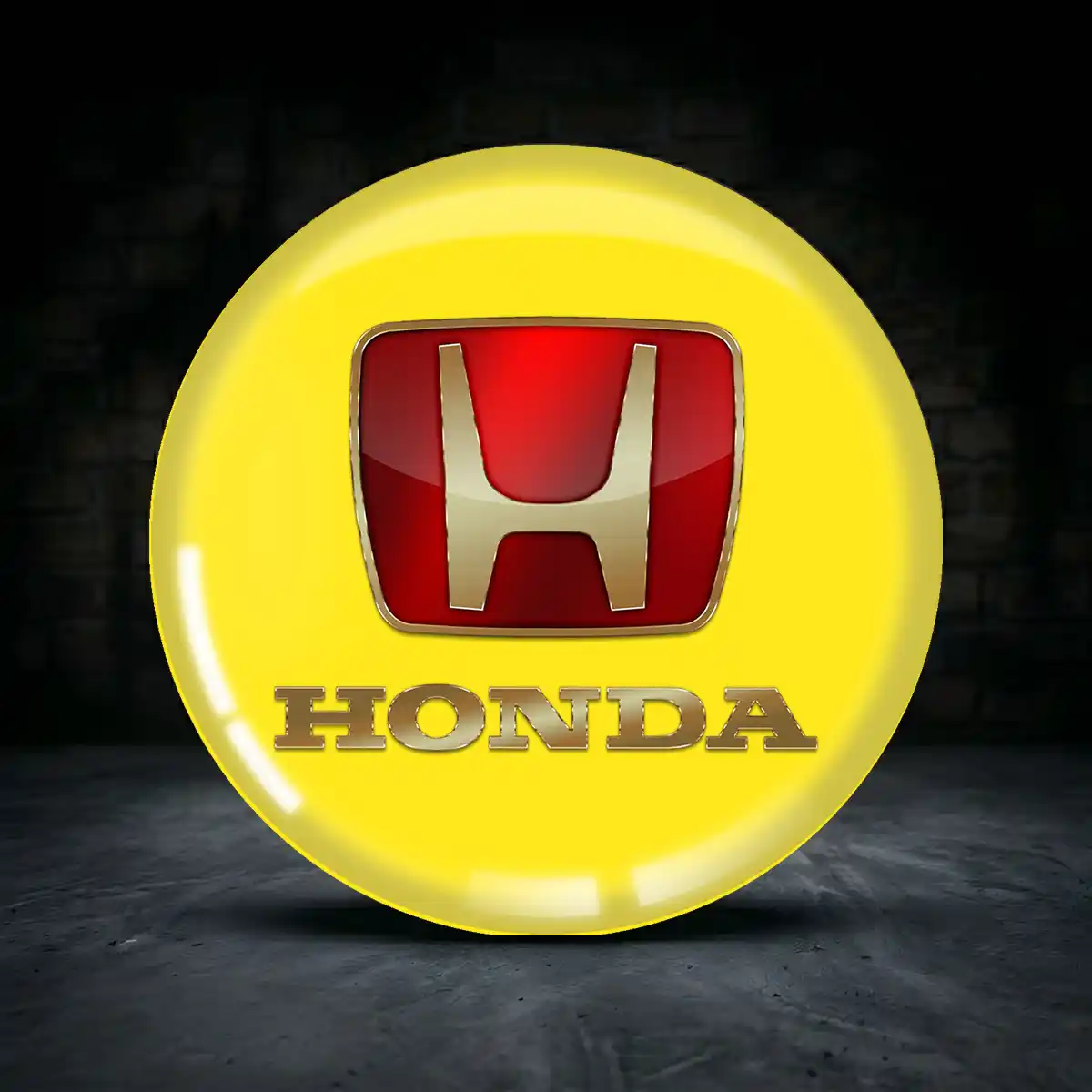 Honda Aufkleber 3D Gel Stilvolles Design