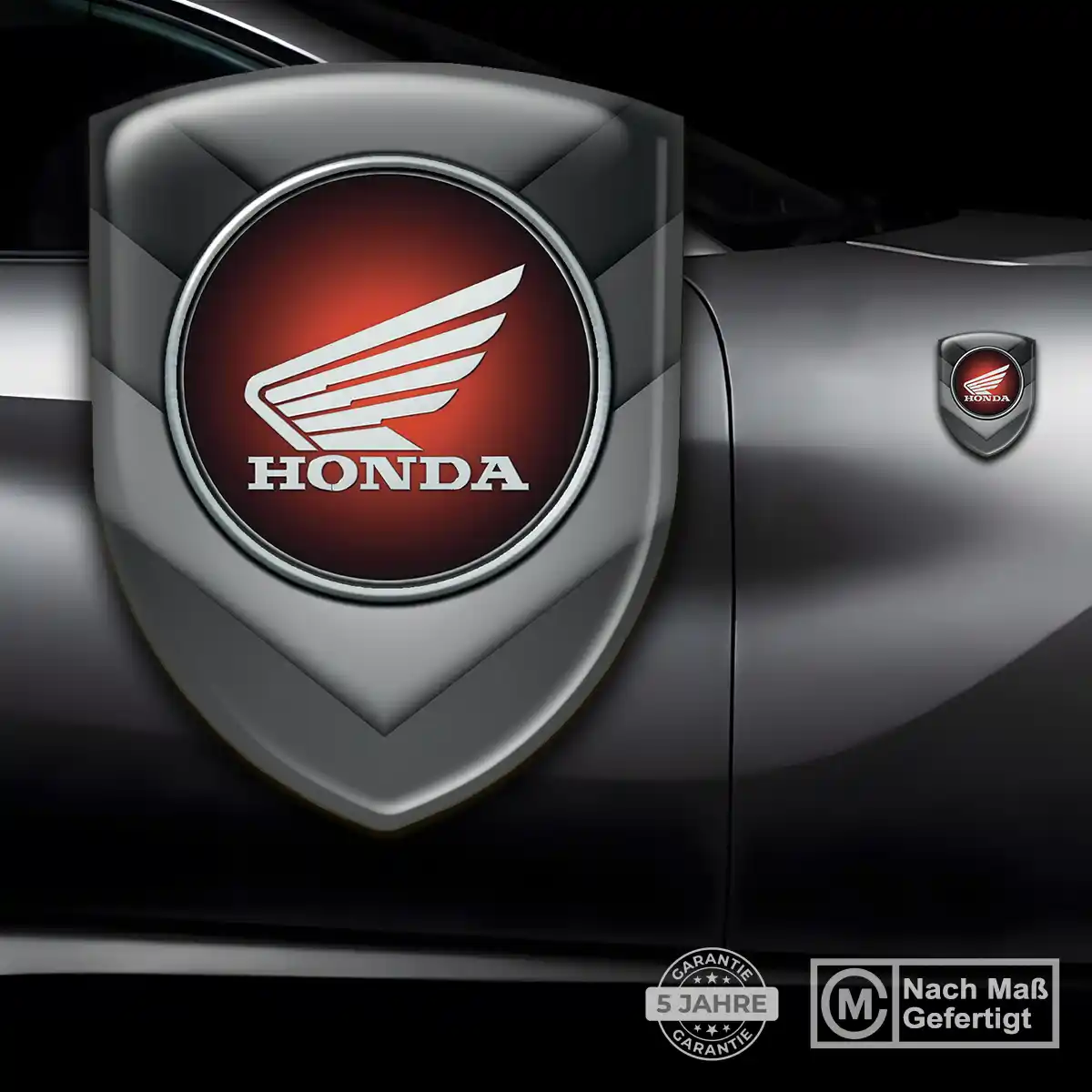 Honda Aufkleber 3D Gel Wappen Ausdrucksstarkes Design