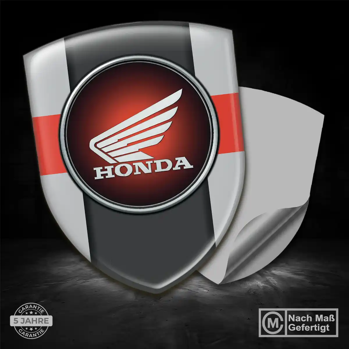 Honda Aufkleber 3D Gel Wappen Auto Interieurdesign