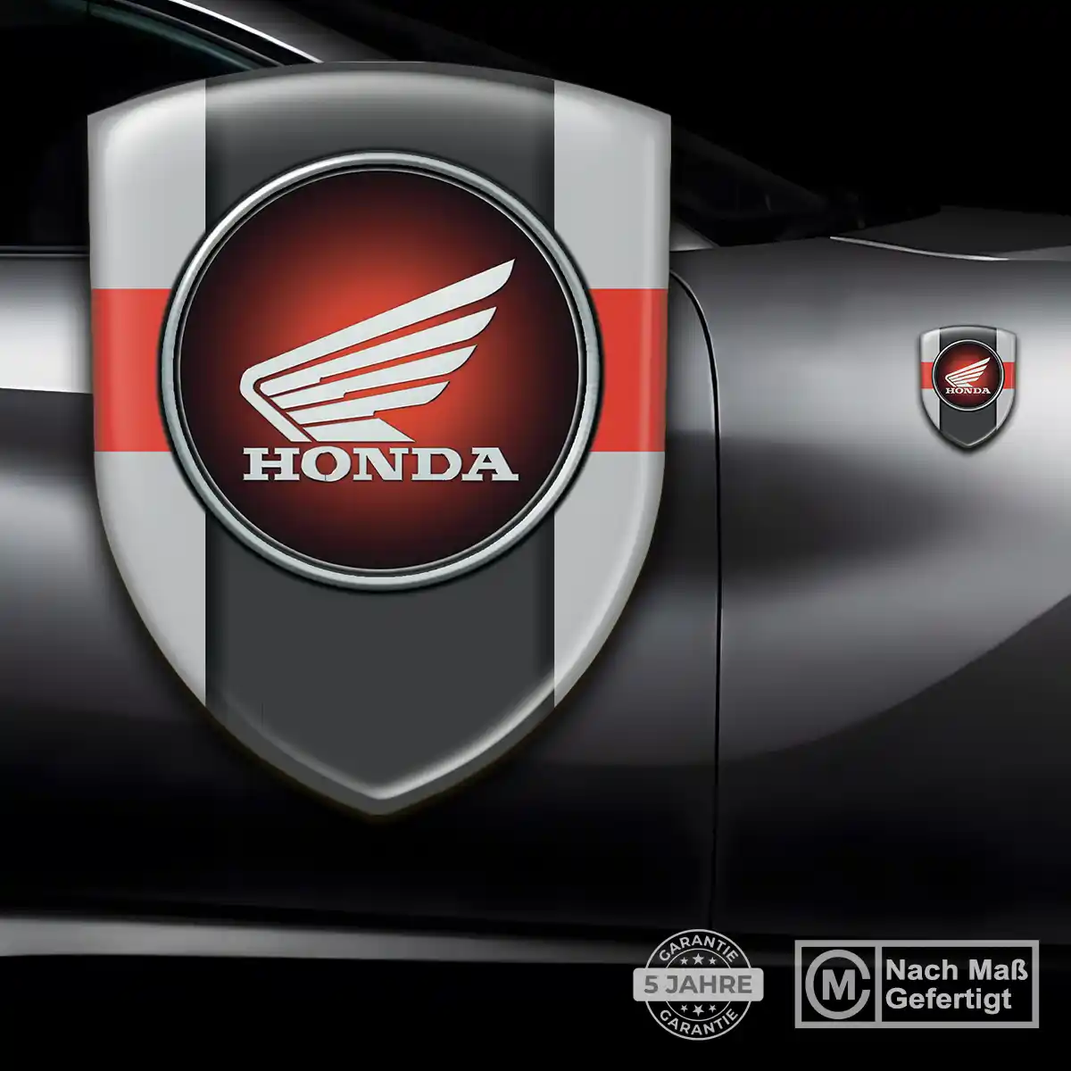 Honda Aufkleber 3D Gel Wappen Auto Interieurdesign