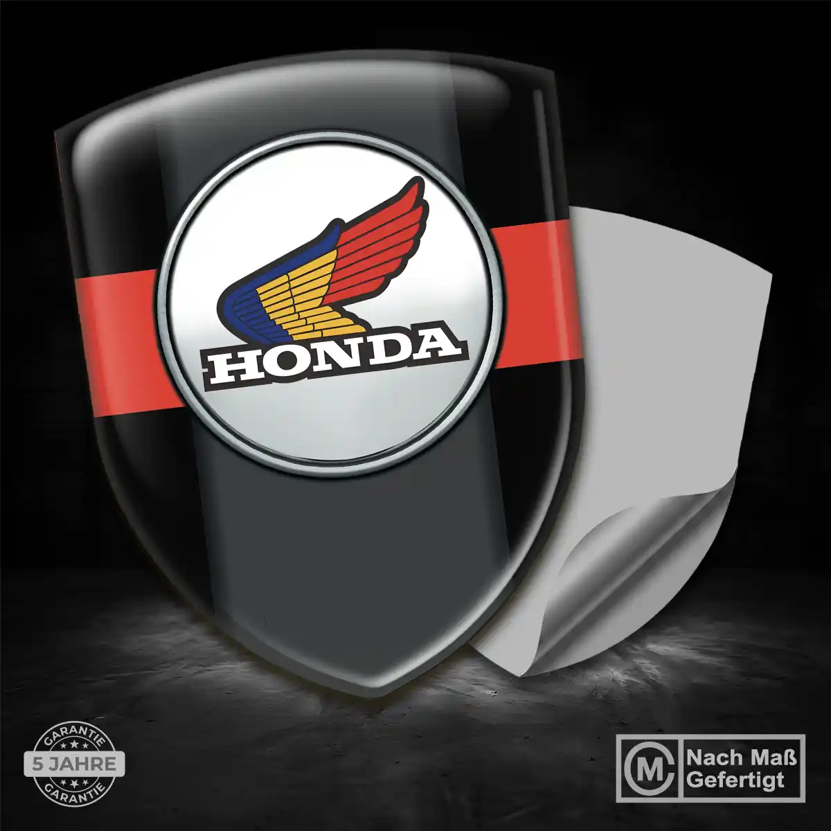 Honda Aufkleber 3D Gel Wappen Auto Luxus-Edition