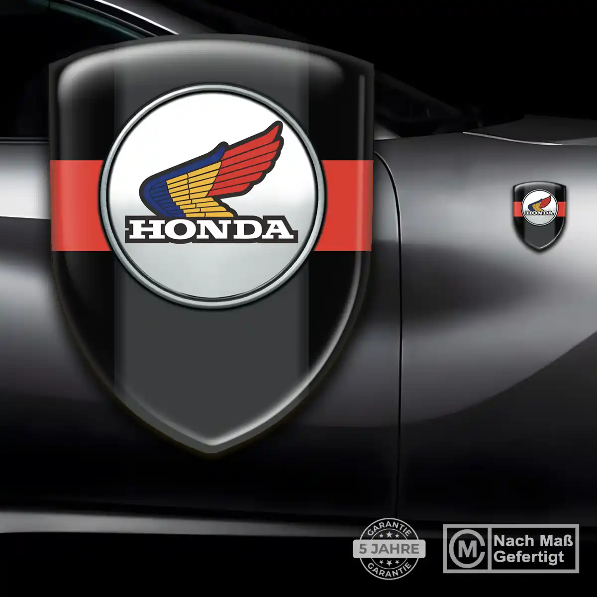 Honda Aufkleber 3D Gel Wappen Auto Luxus-Edition