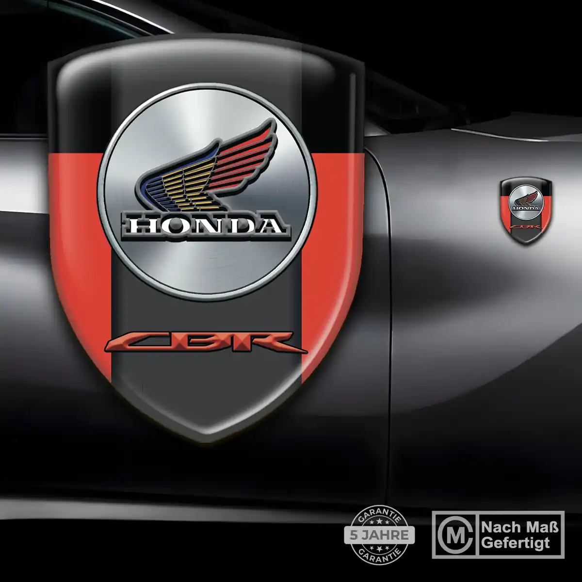 Honda Aufkleber 3D Gel Wappen Auto Modernes Design