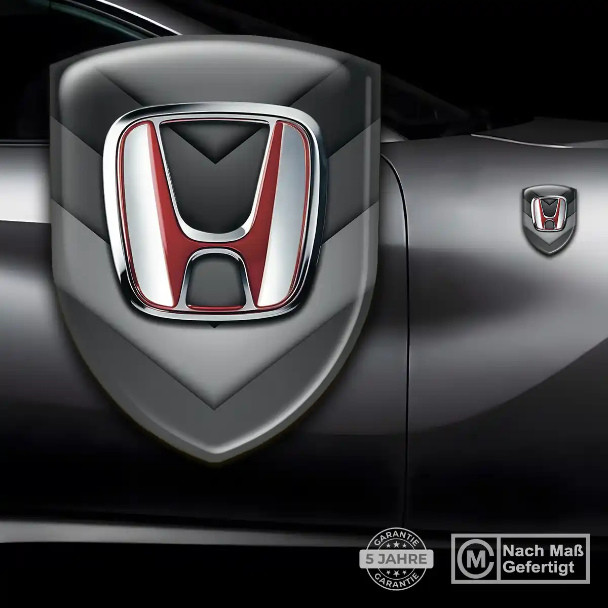 Honda Aufkleber 3D Gel Wappen Auto Tuningfahrzeug