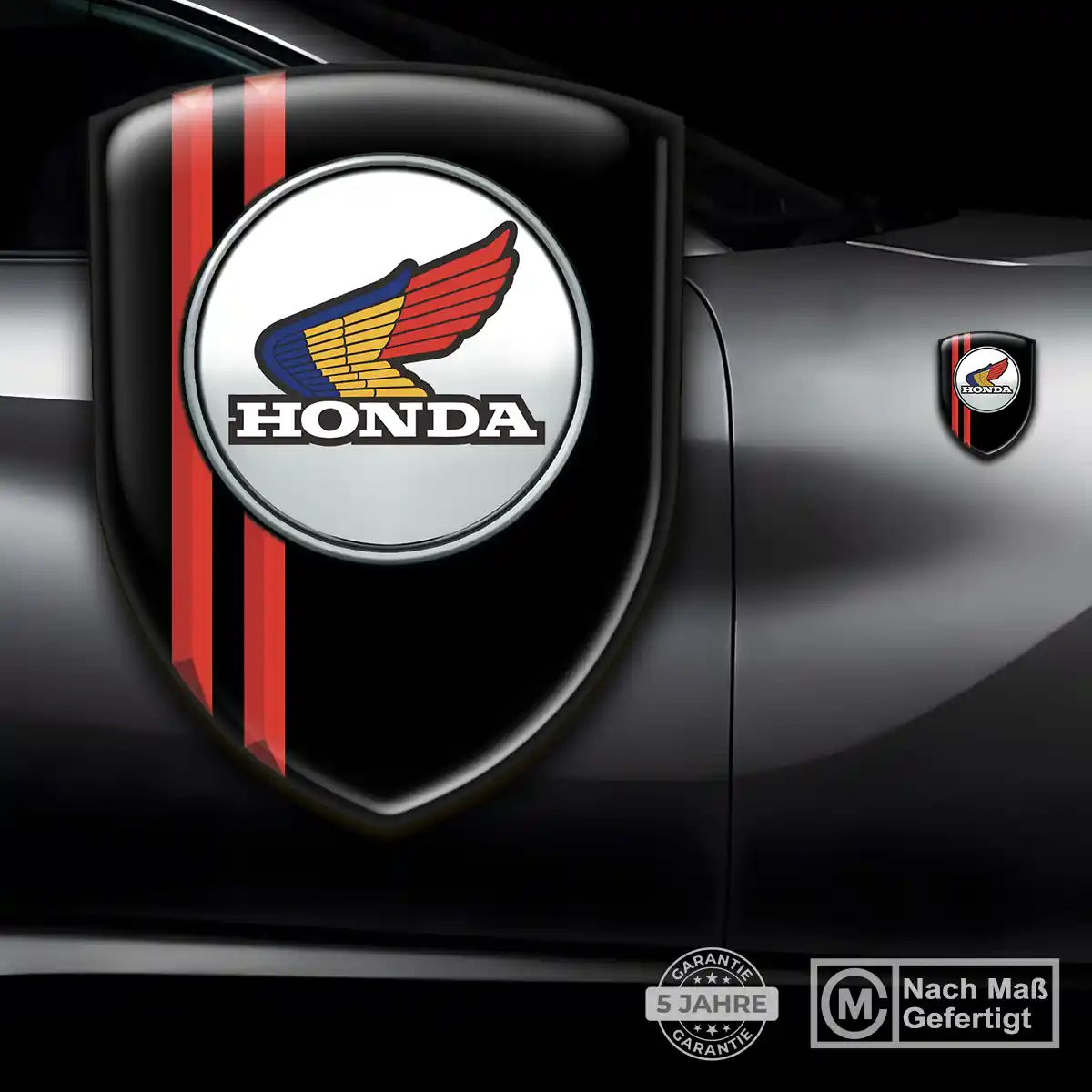 Honda Aufkleber 3D Gel Wappen Erstklassige Qualität