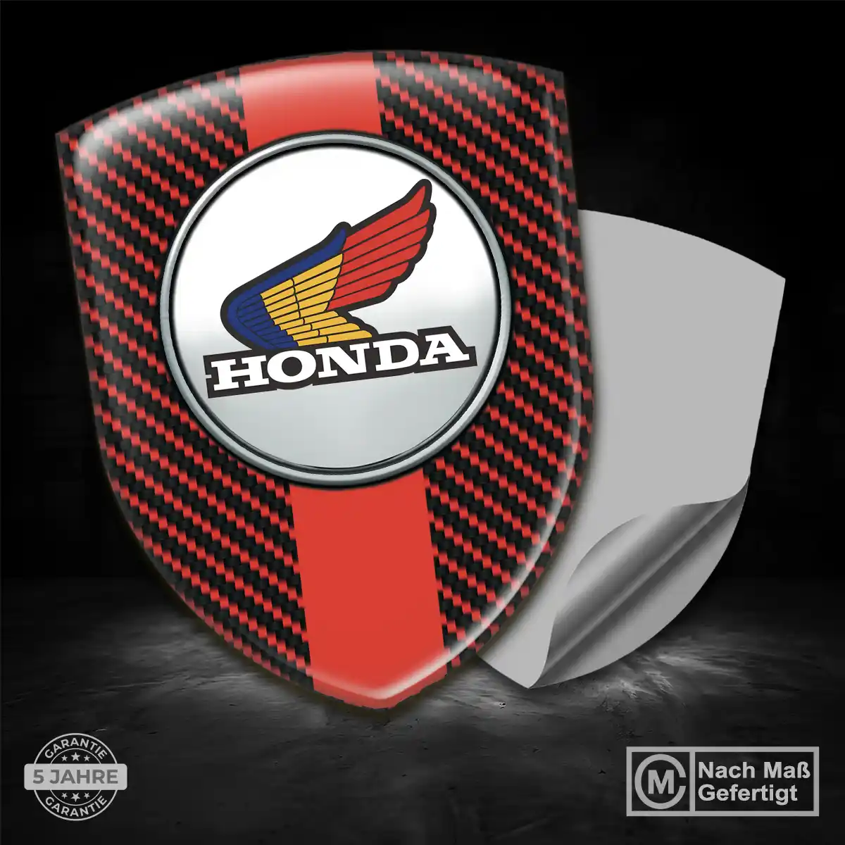 Honda Aufkleber 3D Gel Wappen Interieurdesign