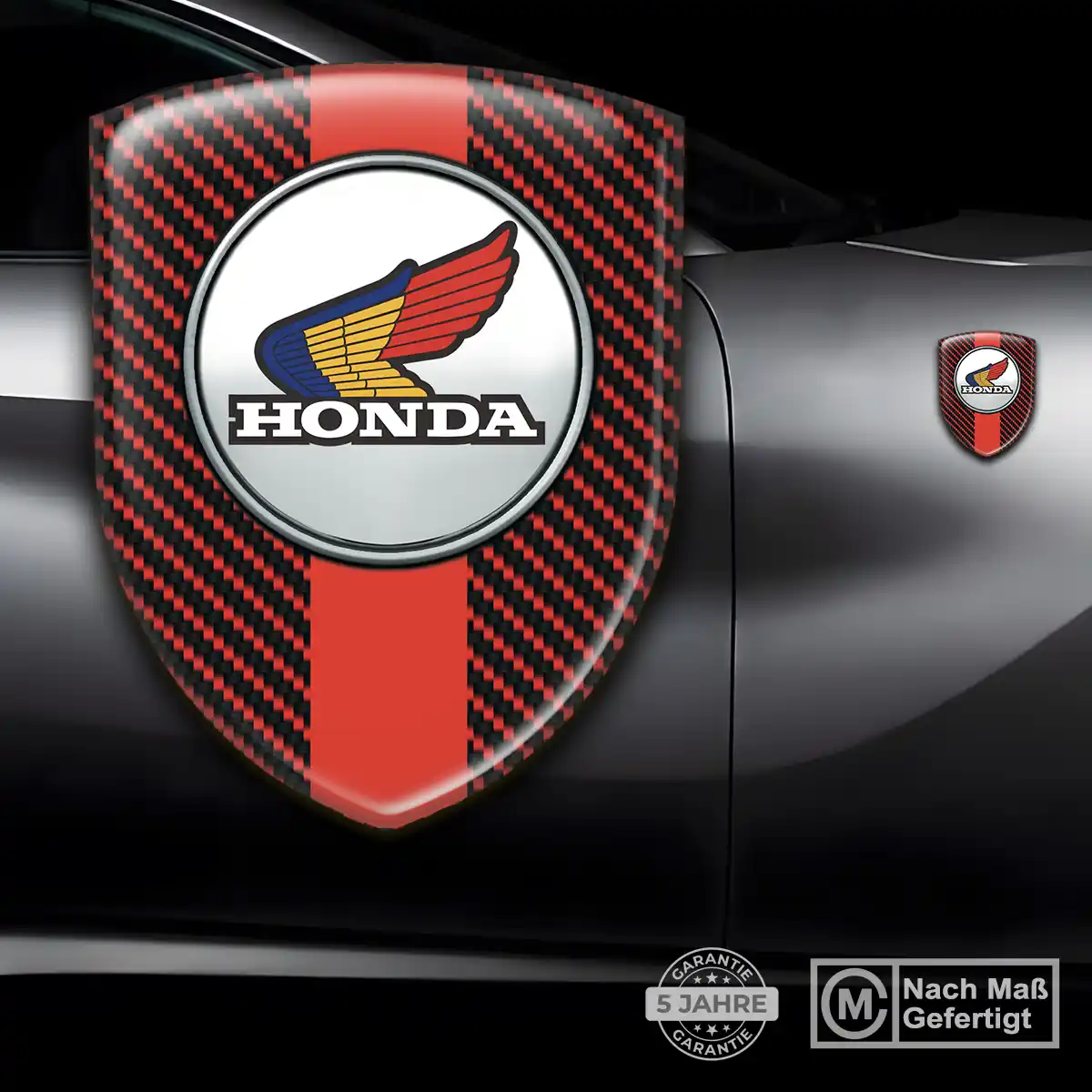 Honda Aufkleber 3D Gel Wappen Interieurdesign