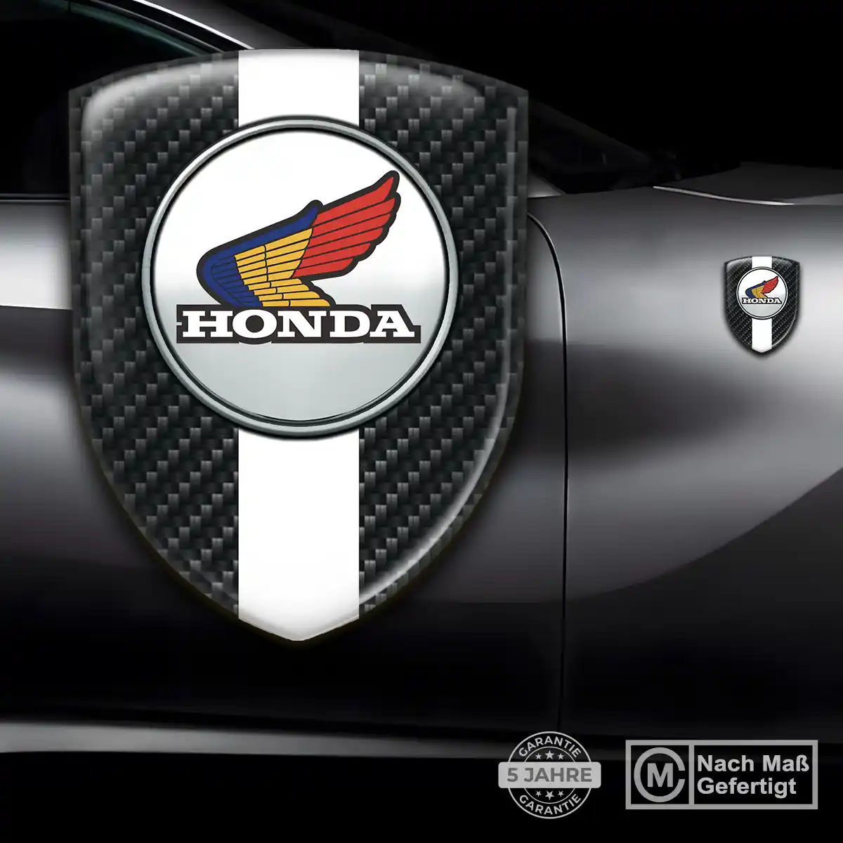 Honda Aufkleber Ausdrucksstarkes Design