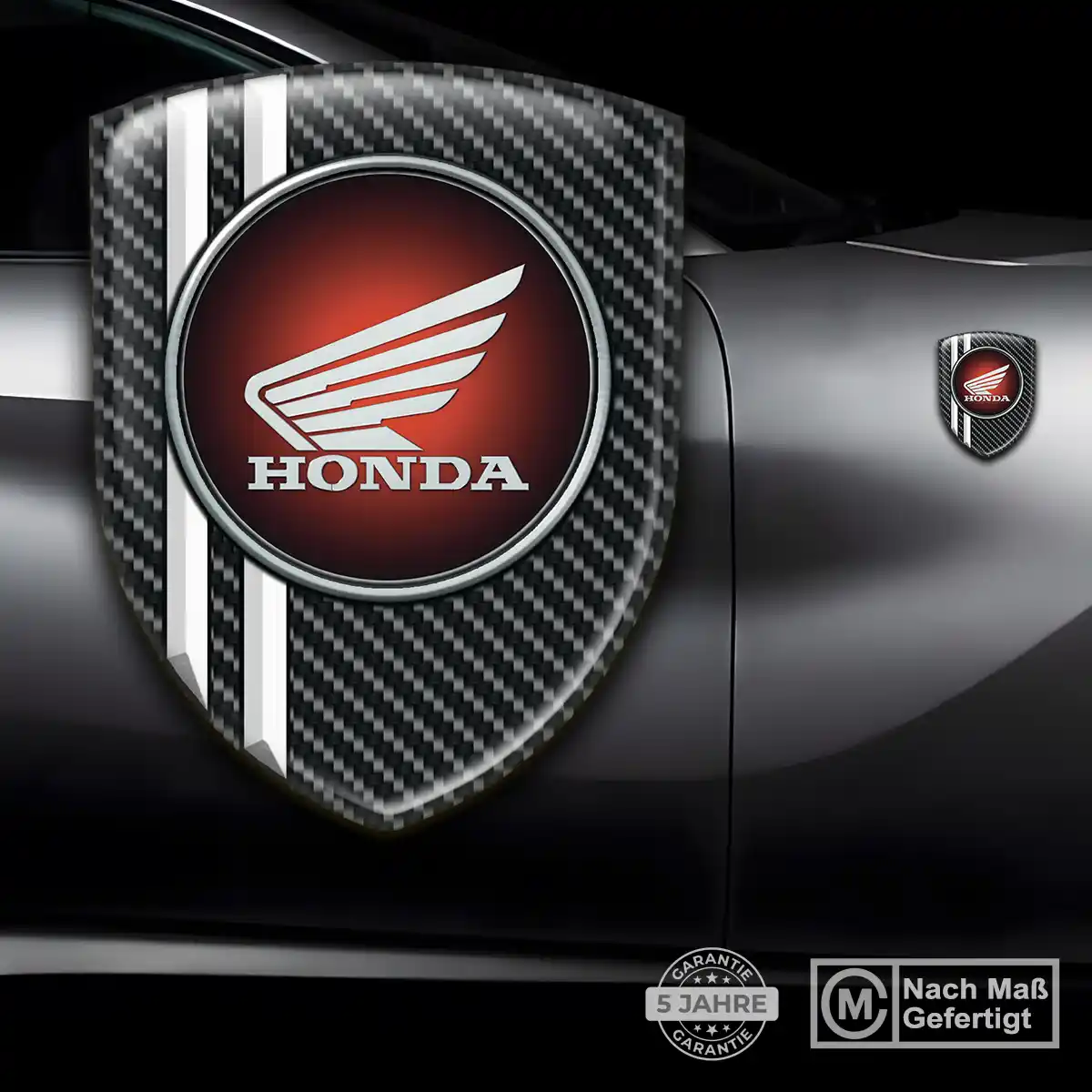 Honda Aufkleber Auto Hochwertiges Harz