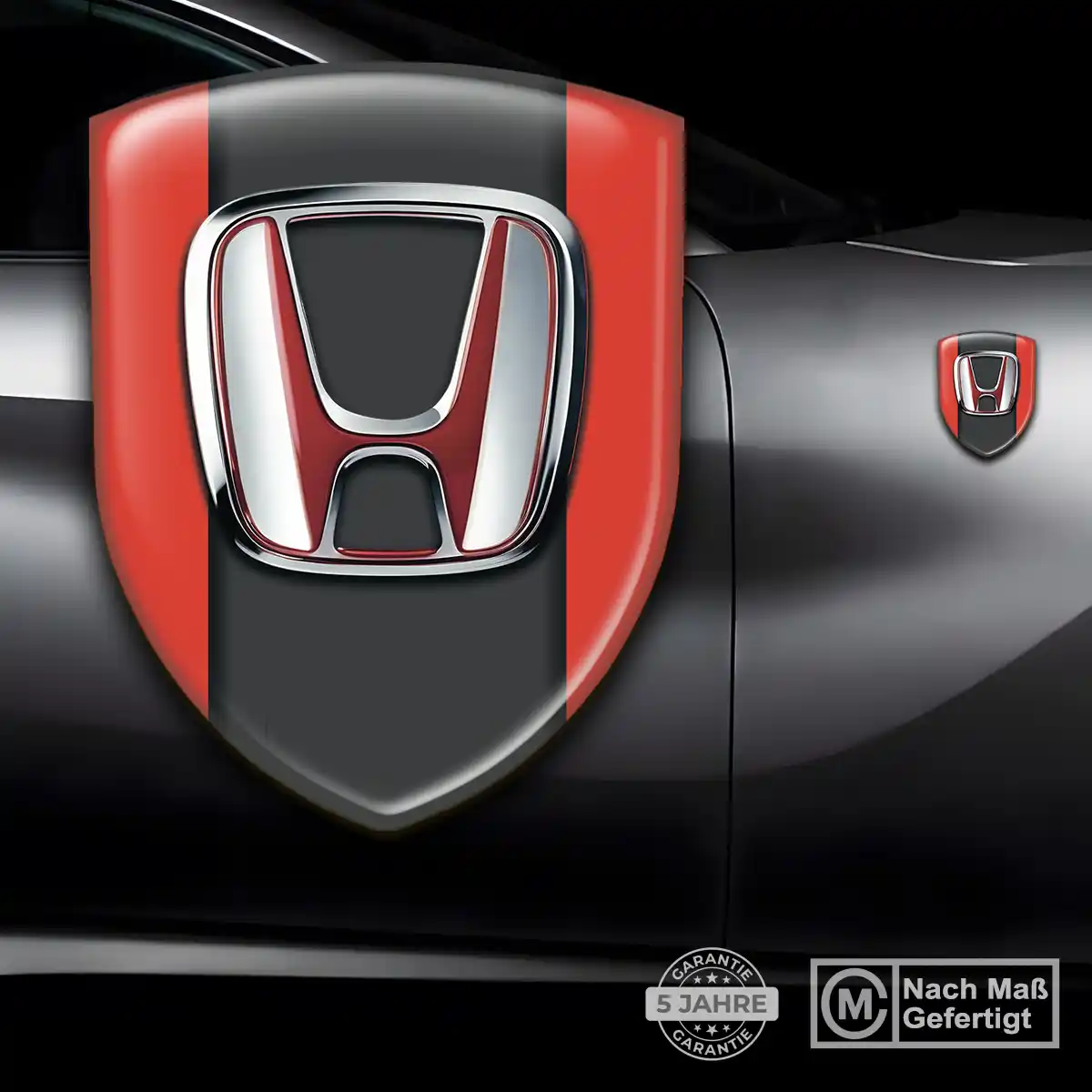 Honda Aufkleber Emblem Anspruchsvolles Design