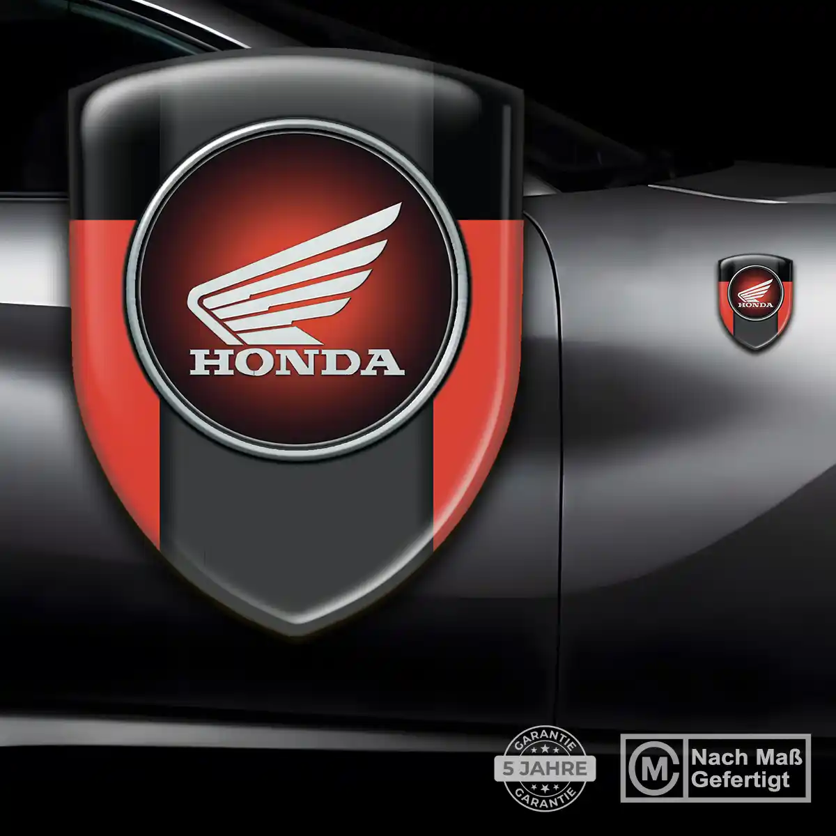 Honda Aufkleber Emblem Ausdrucksstarkes Design