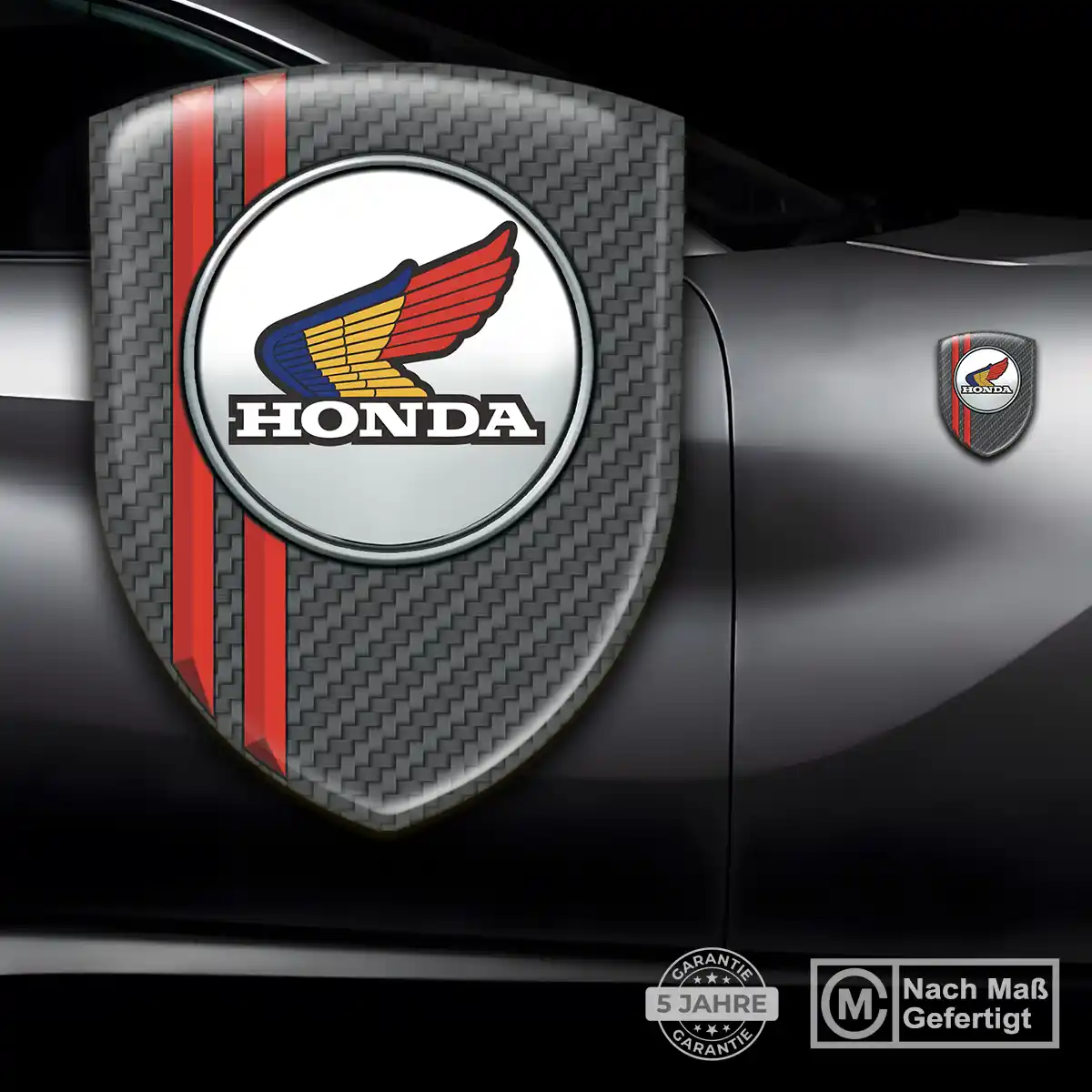 Honda Aufkleber Emblem Interieurdesign
