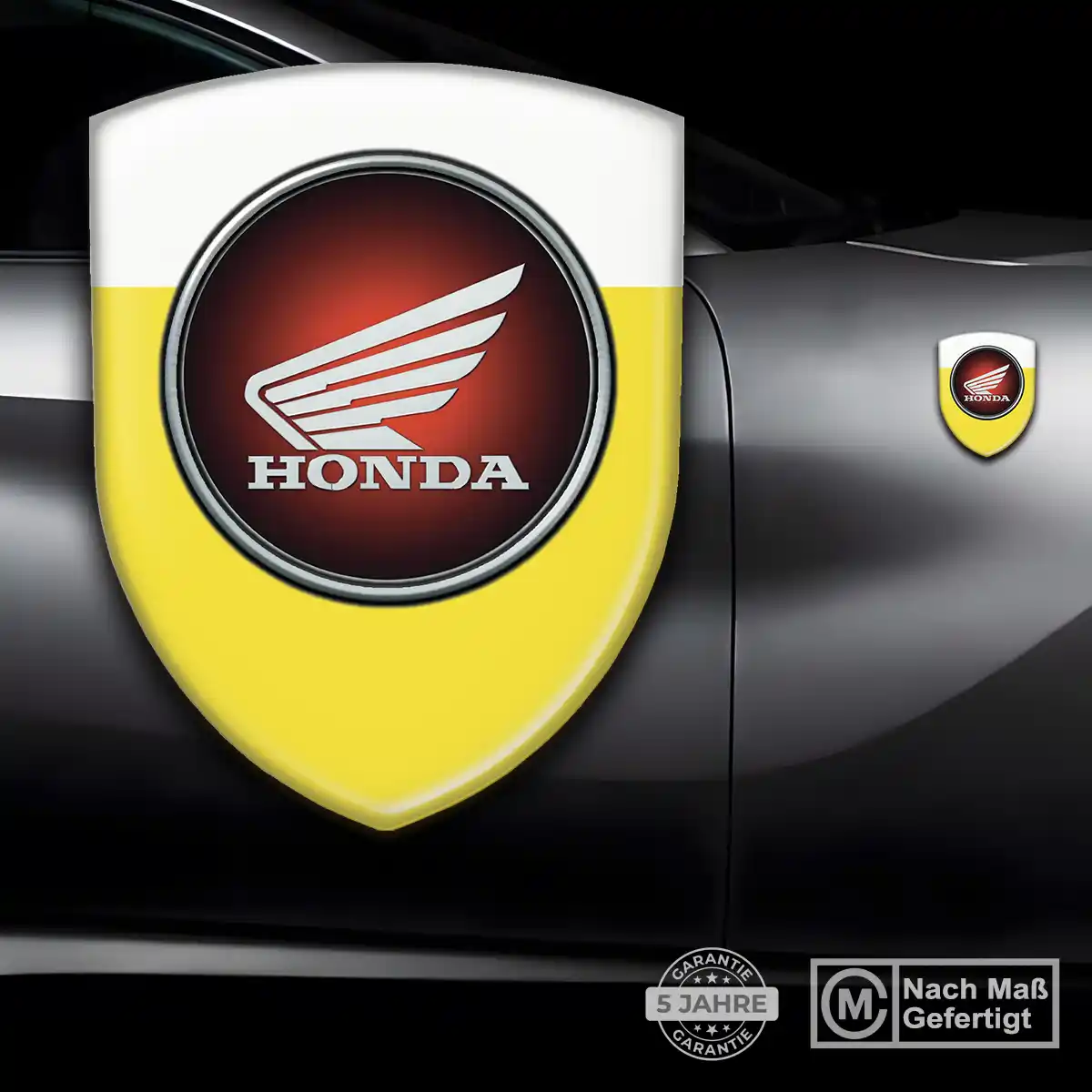 Honda Aufkleber Emblem Modernes Design
