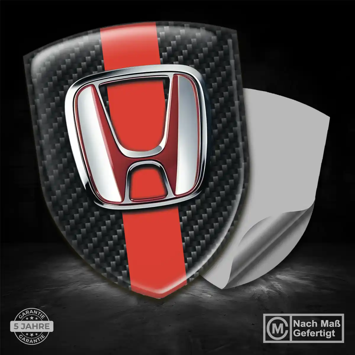 Honda Aufkleber Emblem Tuningfahrzeug