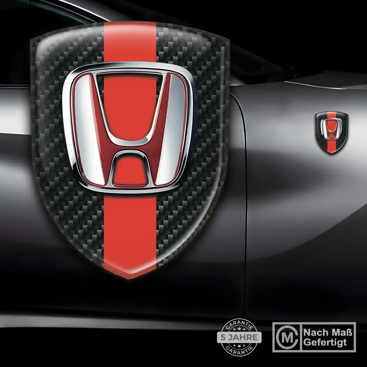 Honda Aufkleber Emblem Tuningfahrzeug