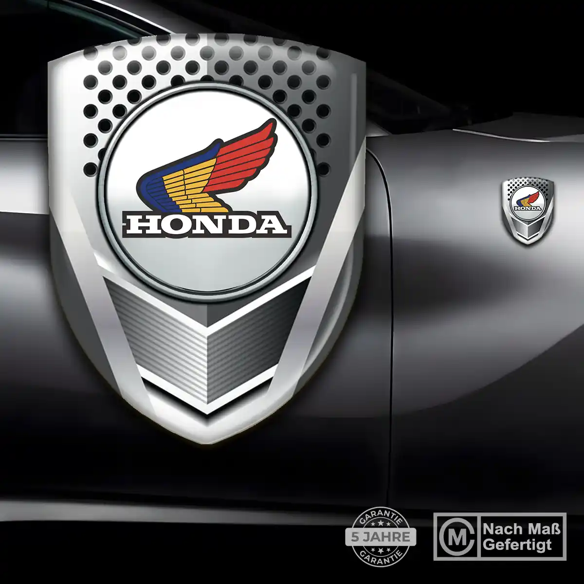 Honda Aufkleber Emblem Wappen Anspruchsvolles Design