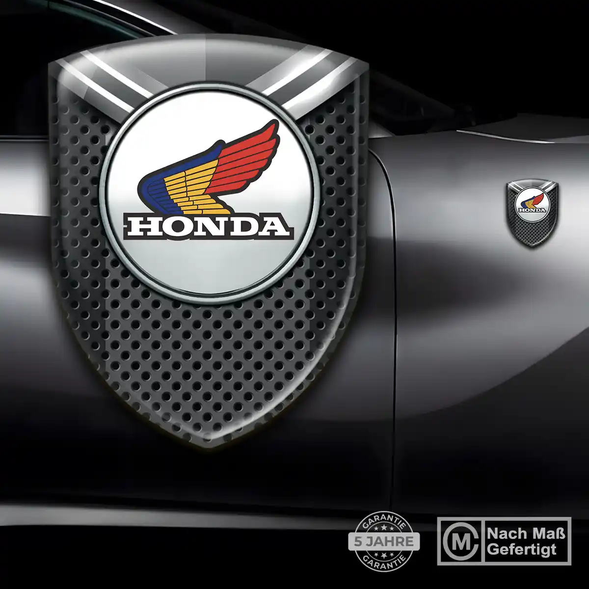 Honda Aufkleber Emblem Wappen Ausdrucksstarkes Design