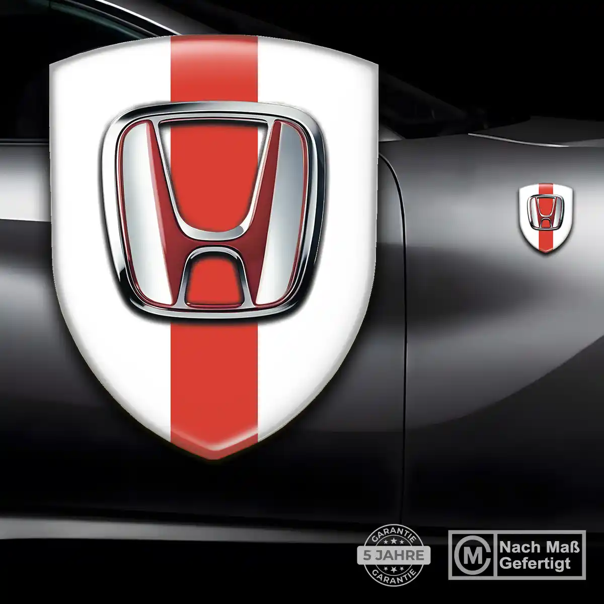Honda Aufkleber Emblem Wappen Auto Edles Design