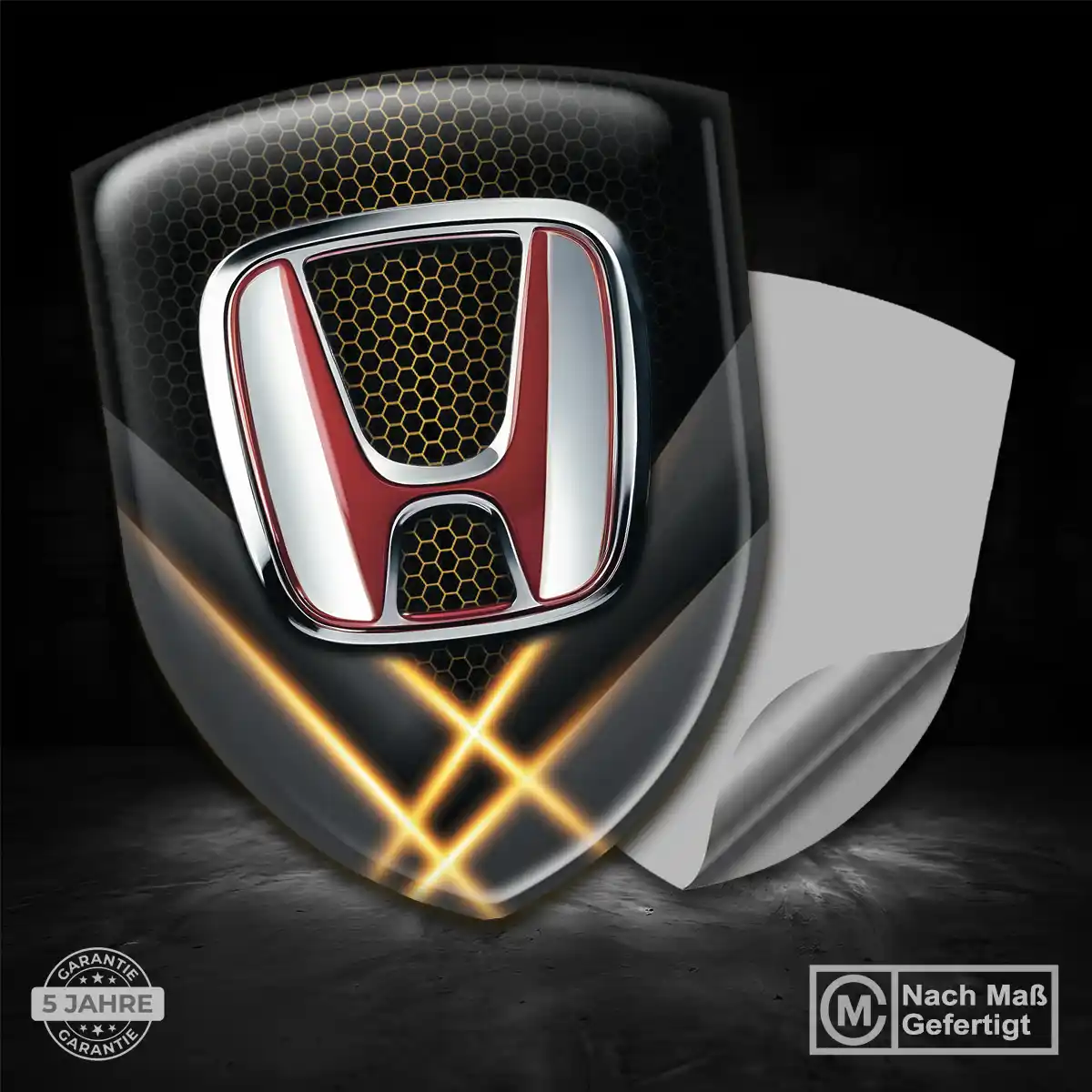 Honda Aufkleber Emblem Wappen Auto Interieurdesign