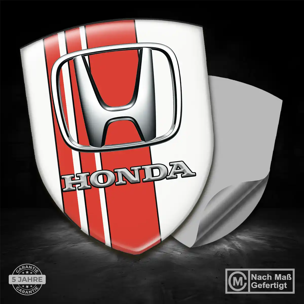 Honda Aufkleber Emblem Wappen Auto Limitierte Auflage