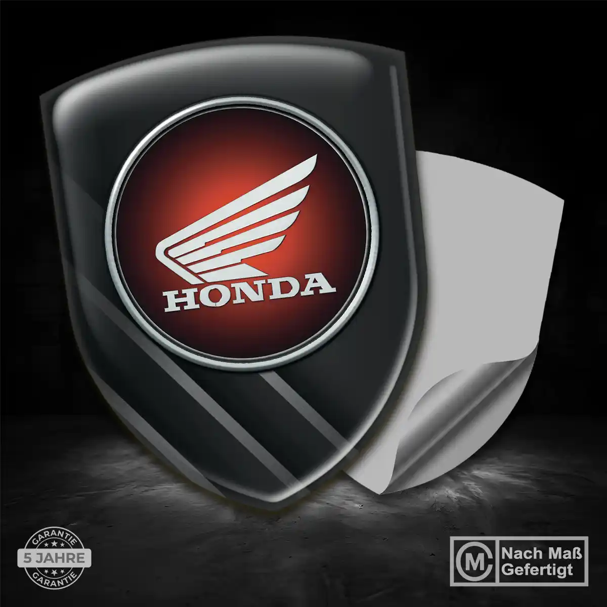 Honda Aufkleber Emblem Wappen Auto Markenedition