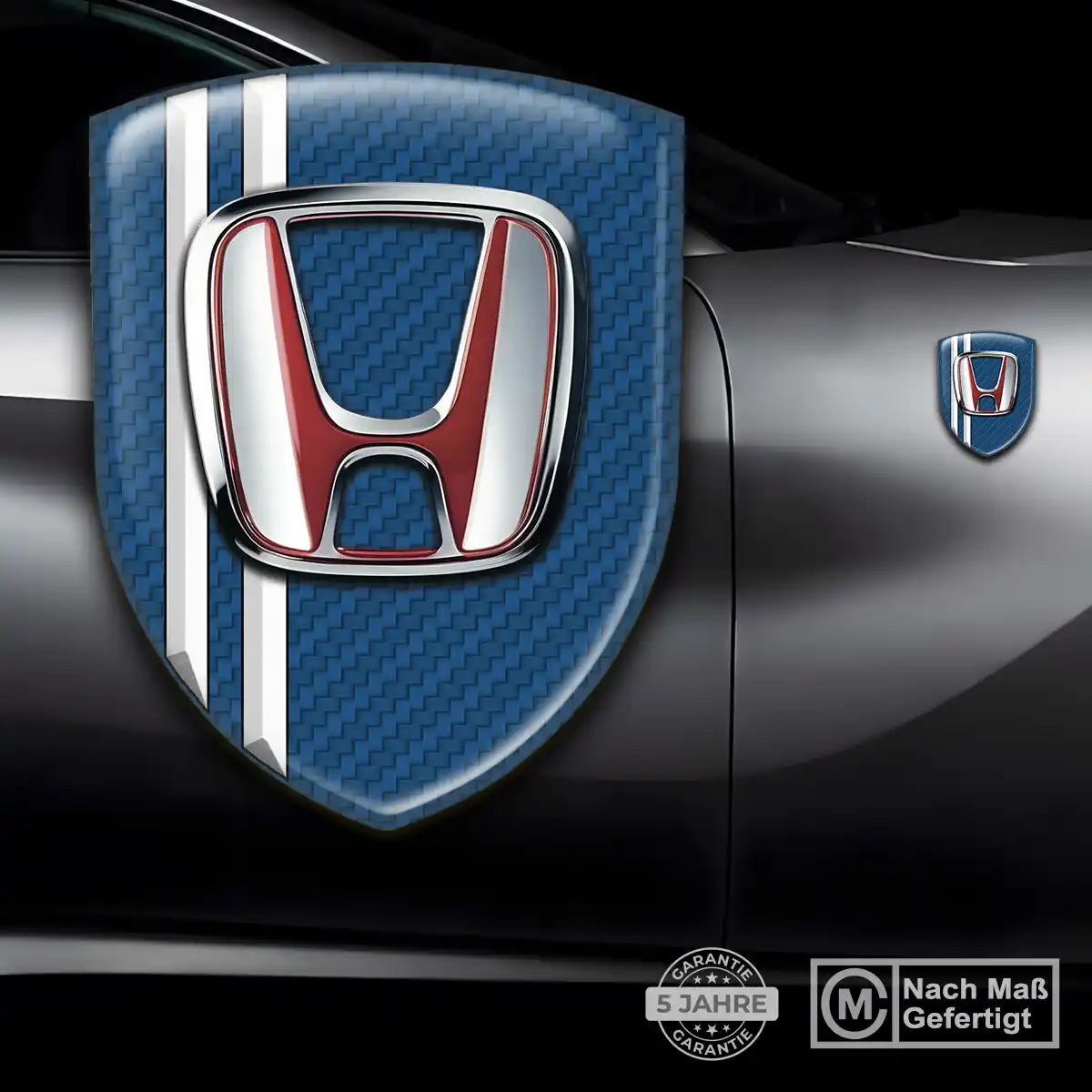 Honda Aufkleber Emblem Wappen Auto Premium-Edition