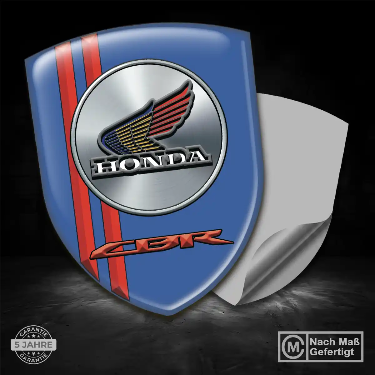 Honda Aufkleber Emblem Wappen Edles Design