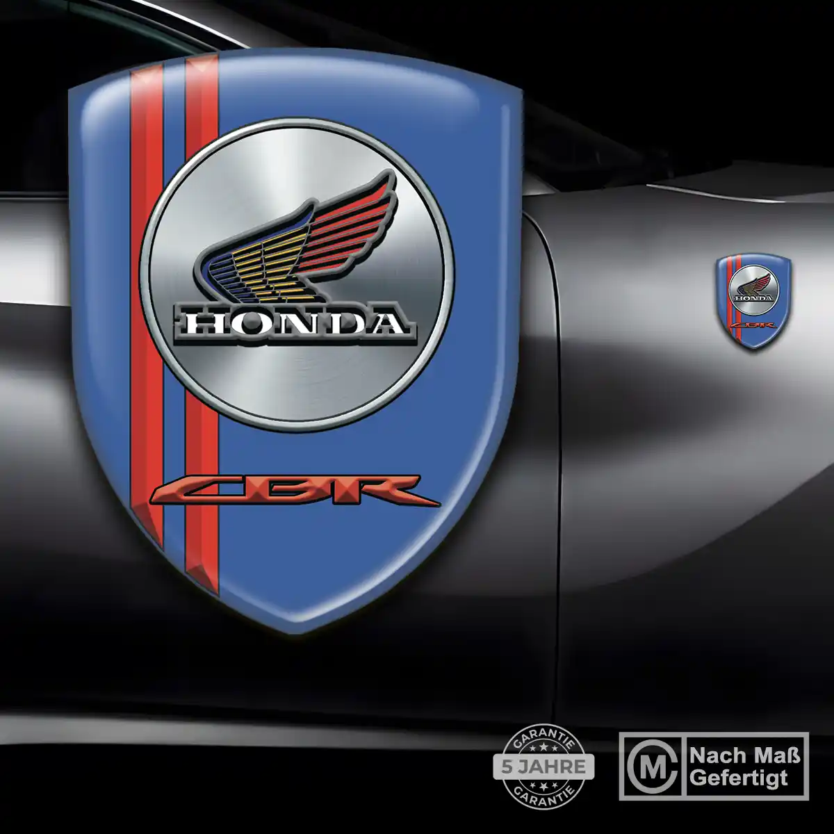 Honda Aufkleber Emblem Wappen Edles Design