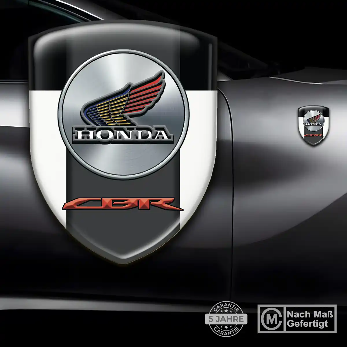 Honda Aufkleber Emblem Wappen Hochwertiges Harz