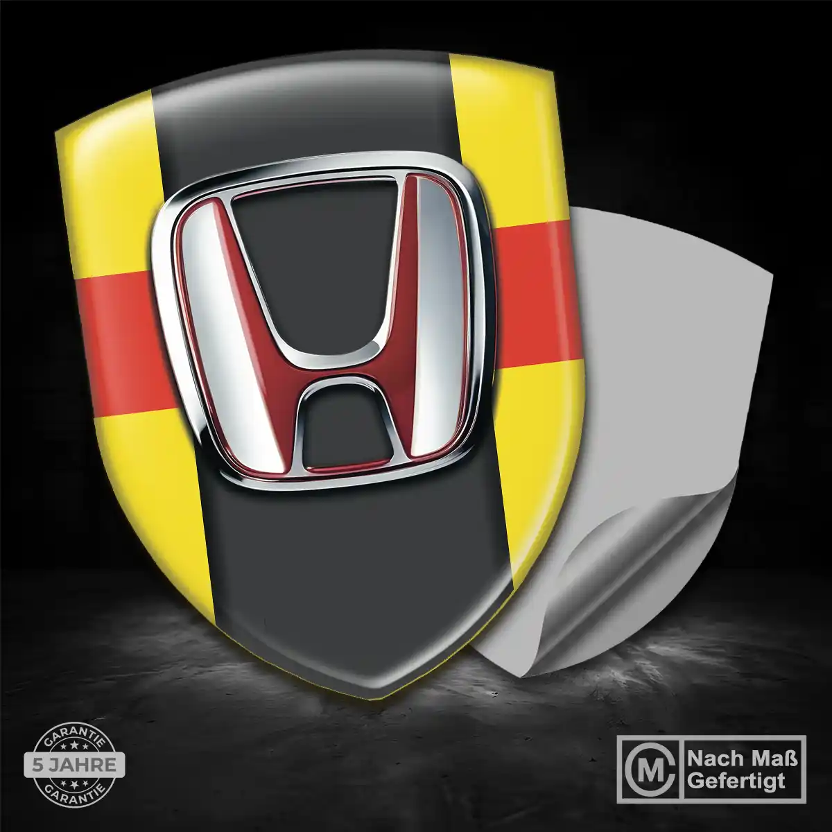 Honda Aufkleber Emblem Wappen Interieurdesign