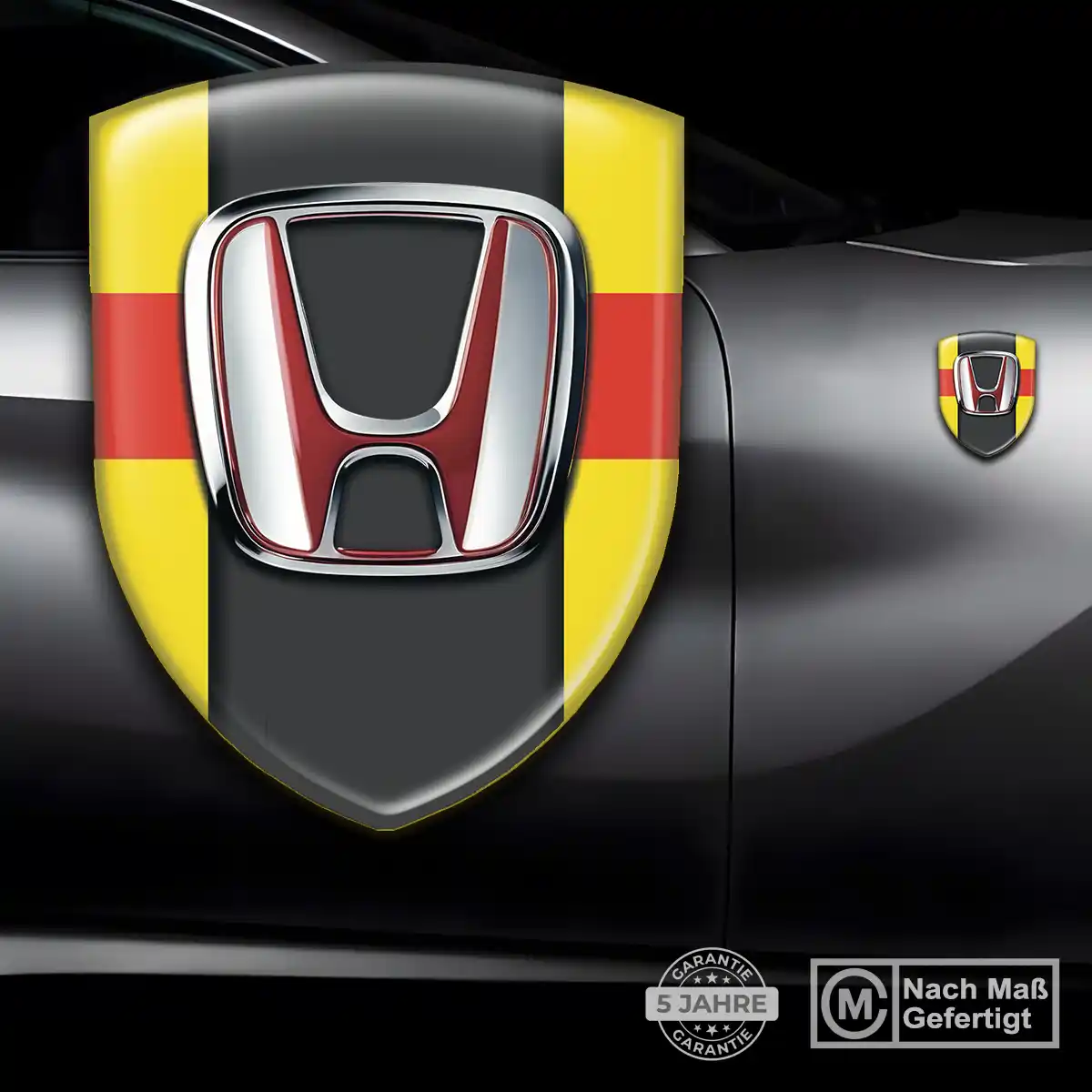 Honda Aufkleber Emblem Wappen Interieurdesign