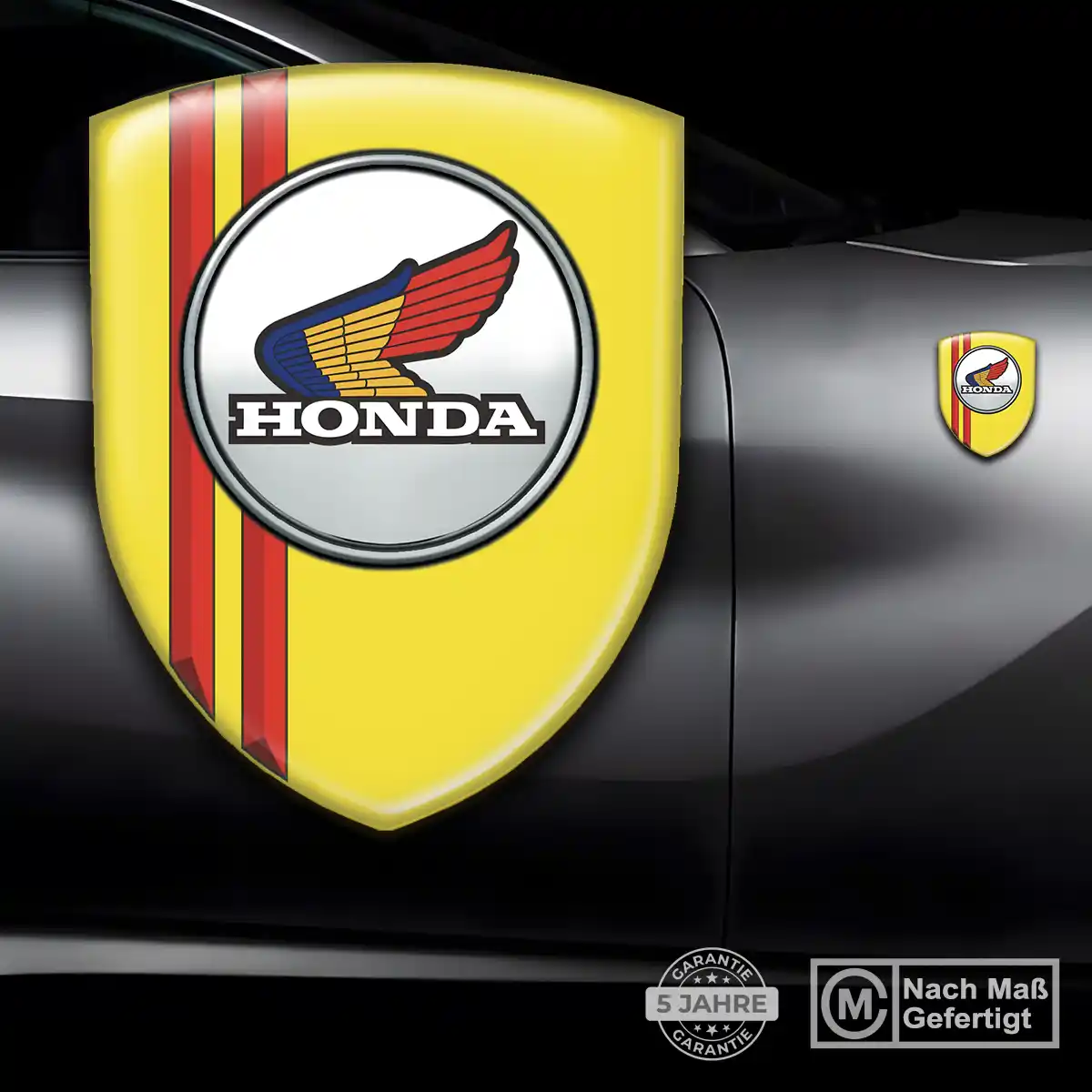 Honda Aufkleber Emblem Wappen Modernes Design