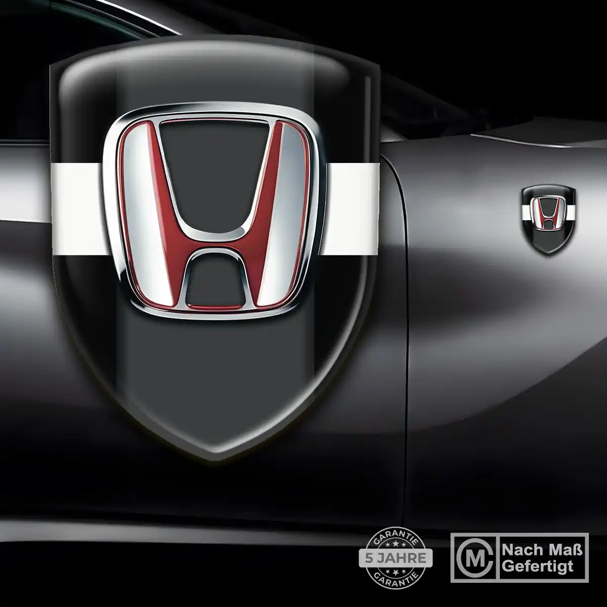 Honda Aufkleber Emblem Wappen Premium-Edition