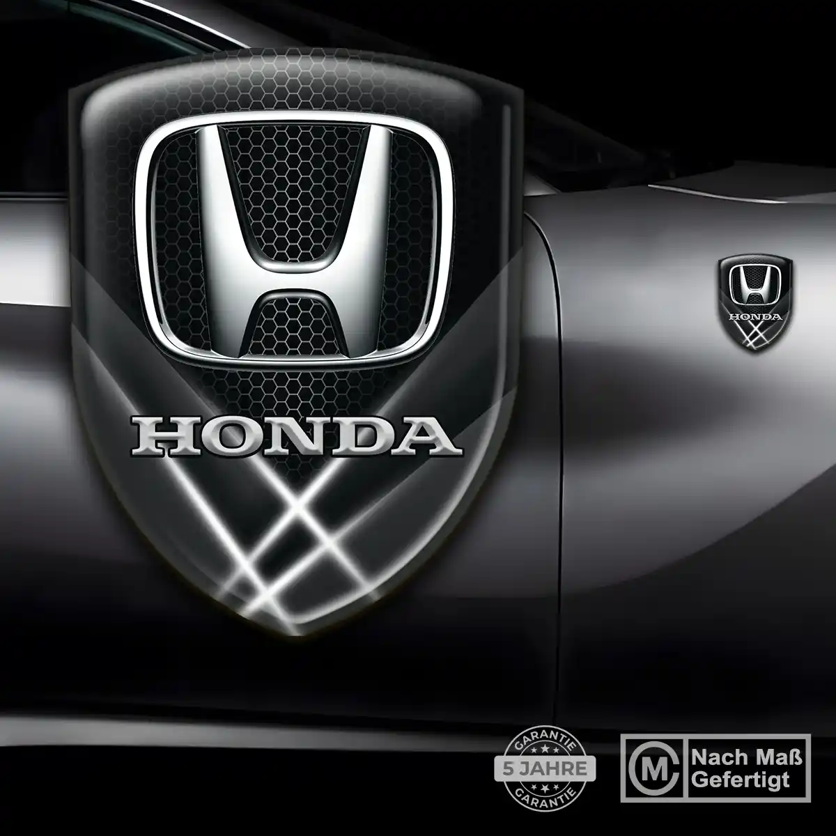 Honda Aufkleber Emblem Wappen Tuningfahrzeug