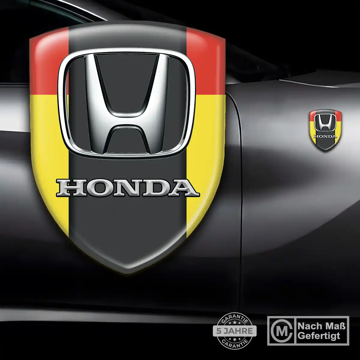 Honda Aufkleber Embleme Silikon Ausdrucksstarkes Design