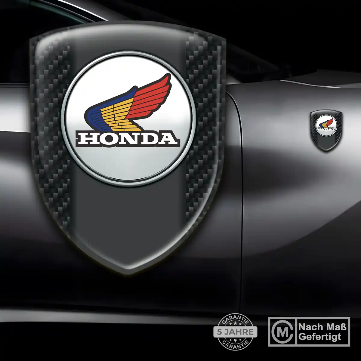 Honda Aufkleber Embleme Silikon Auto Exterieurdesign