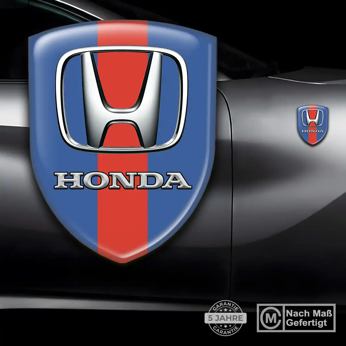 Honda Aufkleber Embleme Silikon Auto Premium-Edition