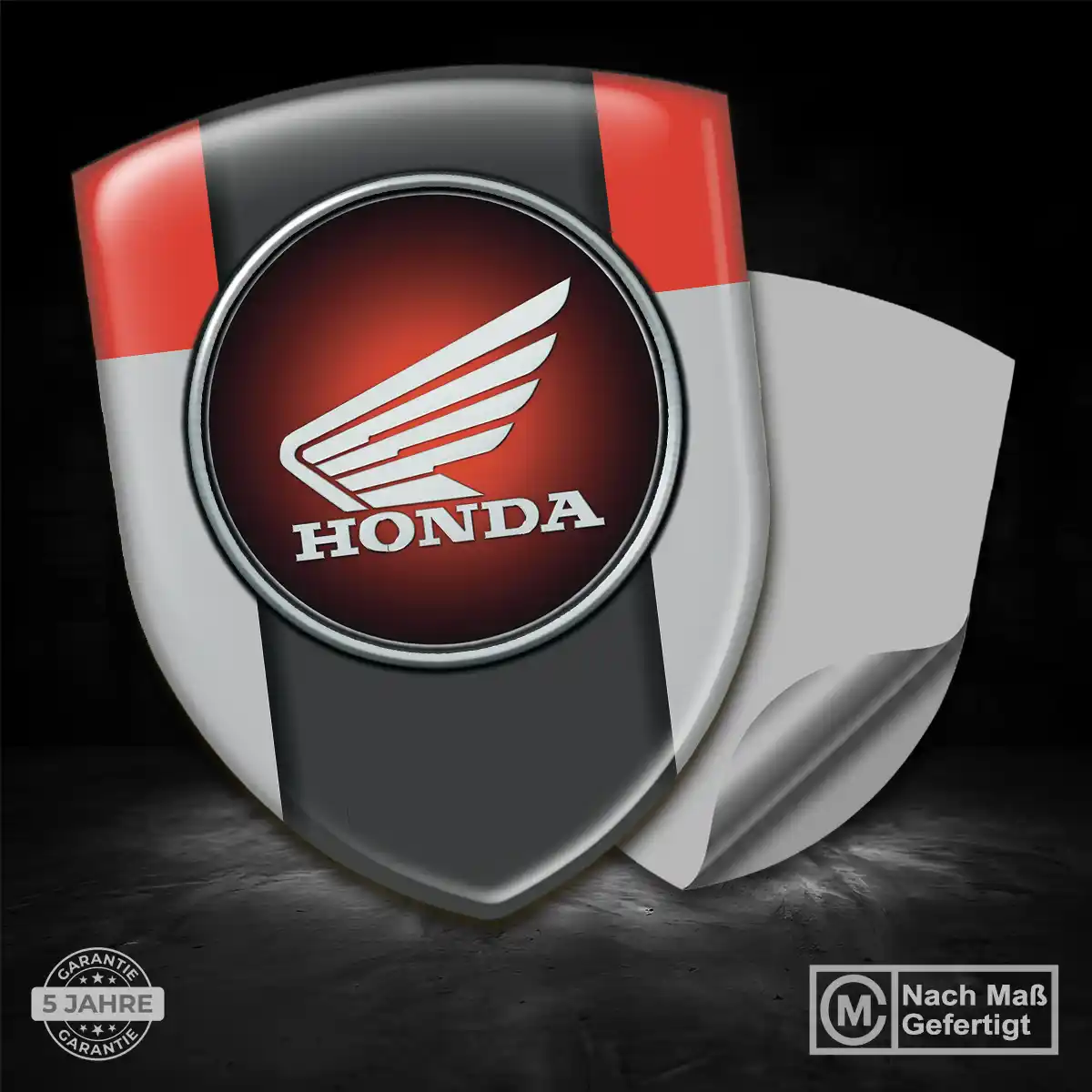 Honda Aufkleber Embleme Silikon Auto Stilvolles Design