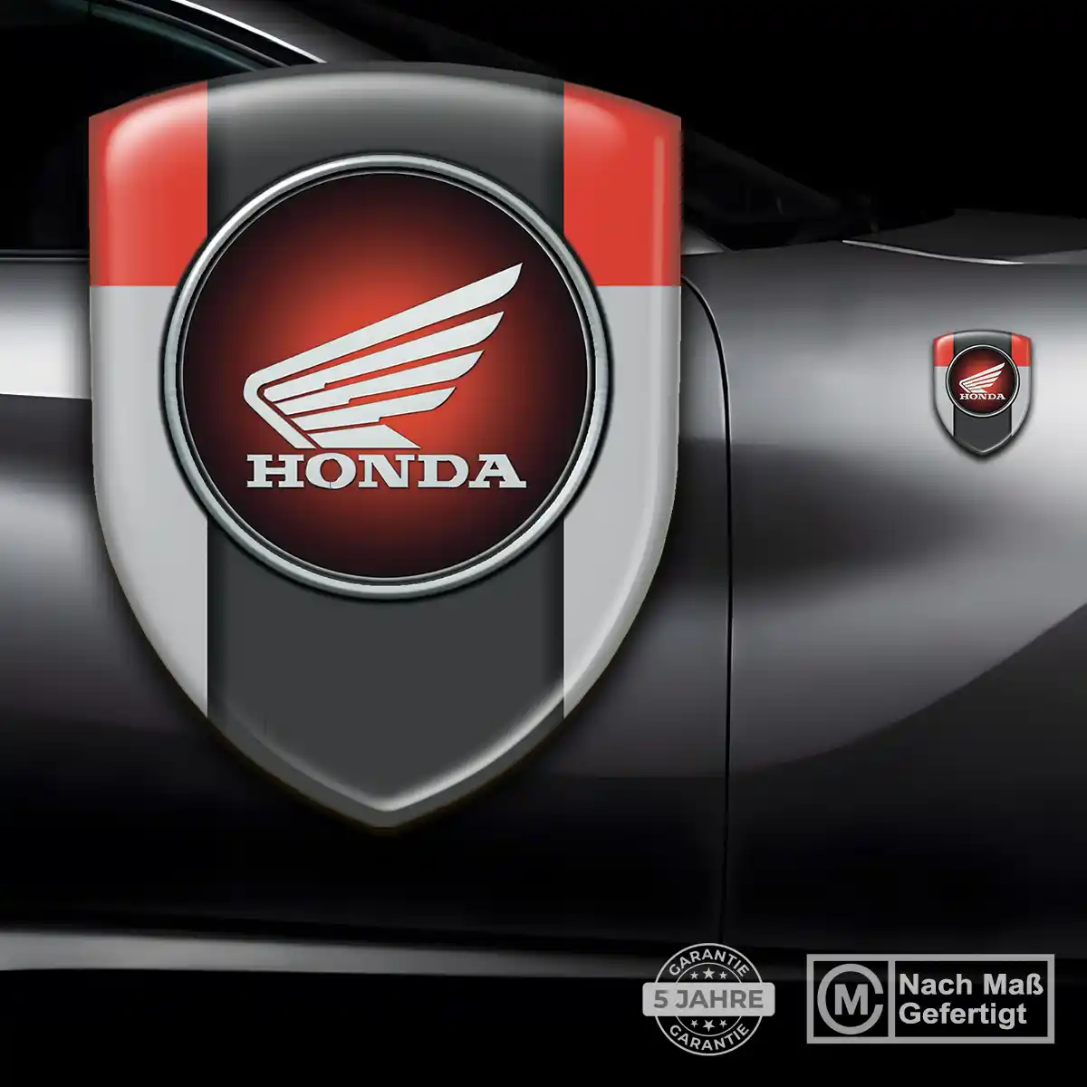 Honda Aufkleber Embleme Silikon Auto Stilvolles Design
