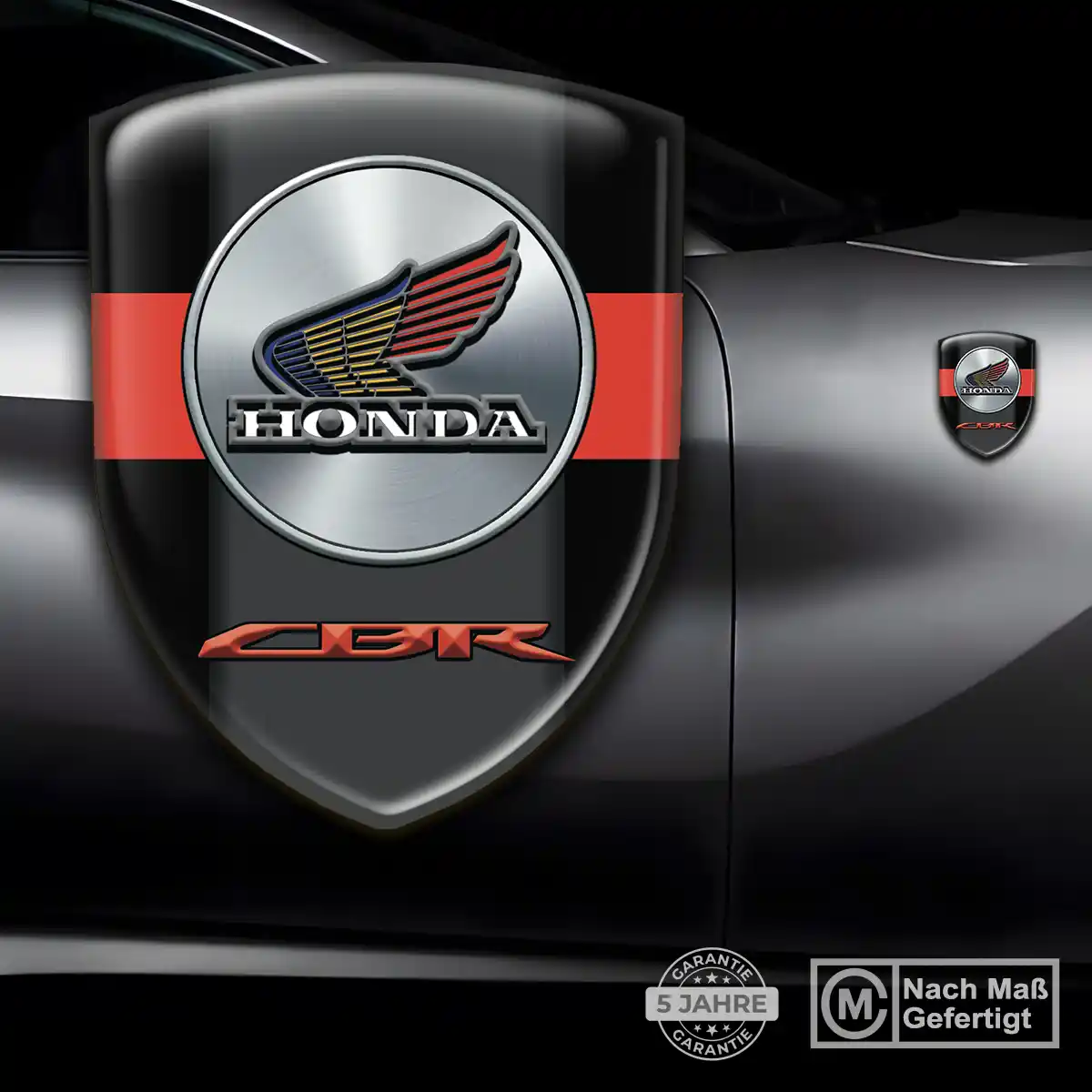 Honda Aufkleber Embleme Silikon Auto Tuningfahrzeug