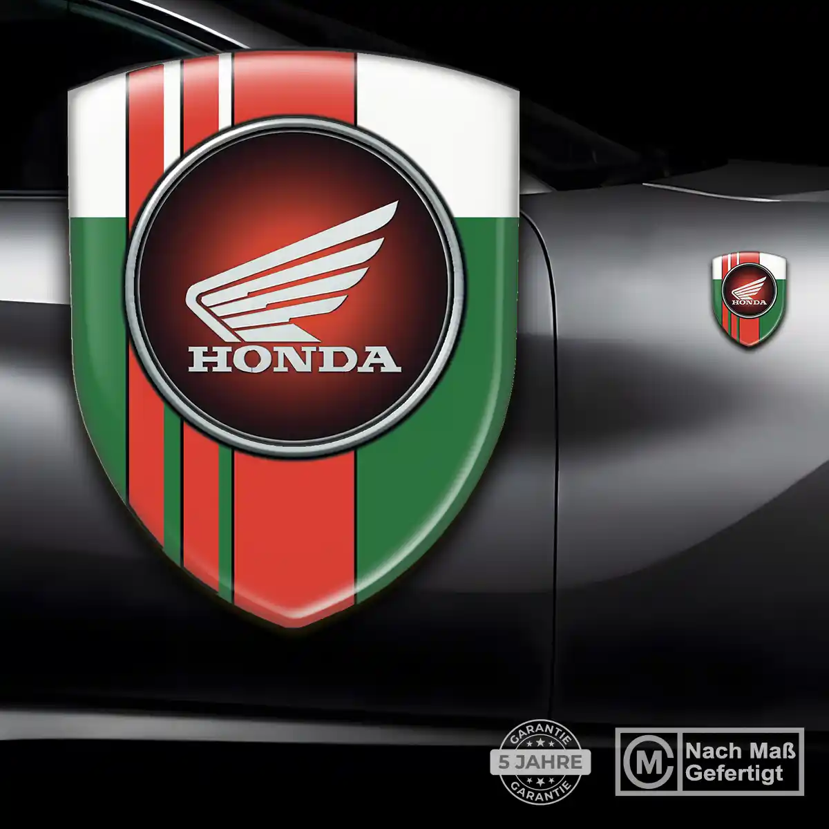 Honda Aufkleber Embleme Silikon Elegantes Design