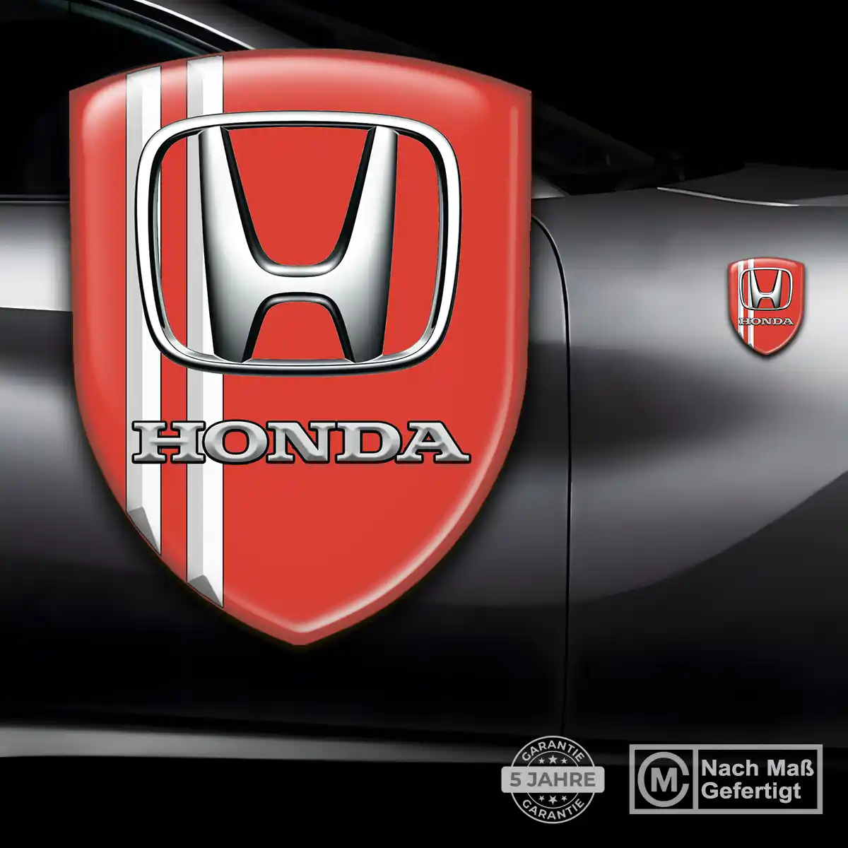Honda Aufkleber Embleme Silikon Hochwertiges Harz