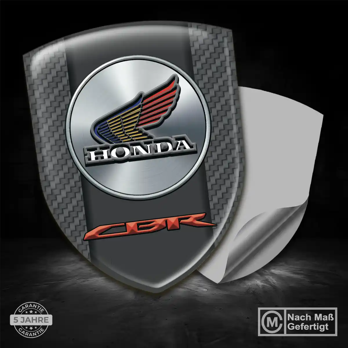 Honda Aufkleber Embleme Silikon Limitierte Auflage